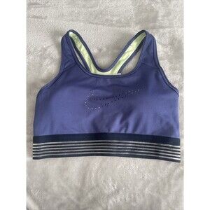 Nike Sports Bra Swoosh, Dri-Fit- Size Medium- Removable Bra Cups